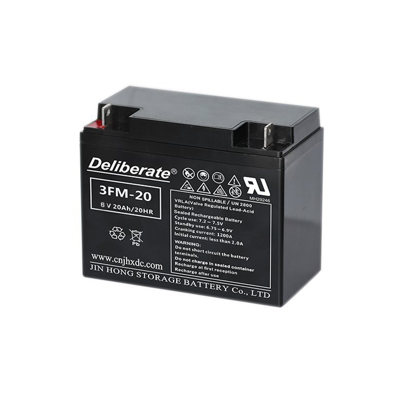 China Supplier Rechargeable 6v 20ah Solar Battery Home Solar Energy Storage Lead Acid Battery