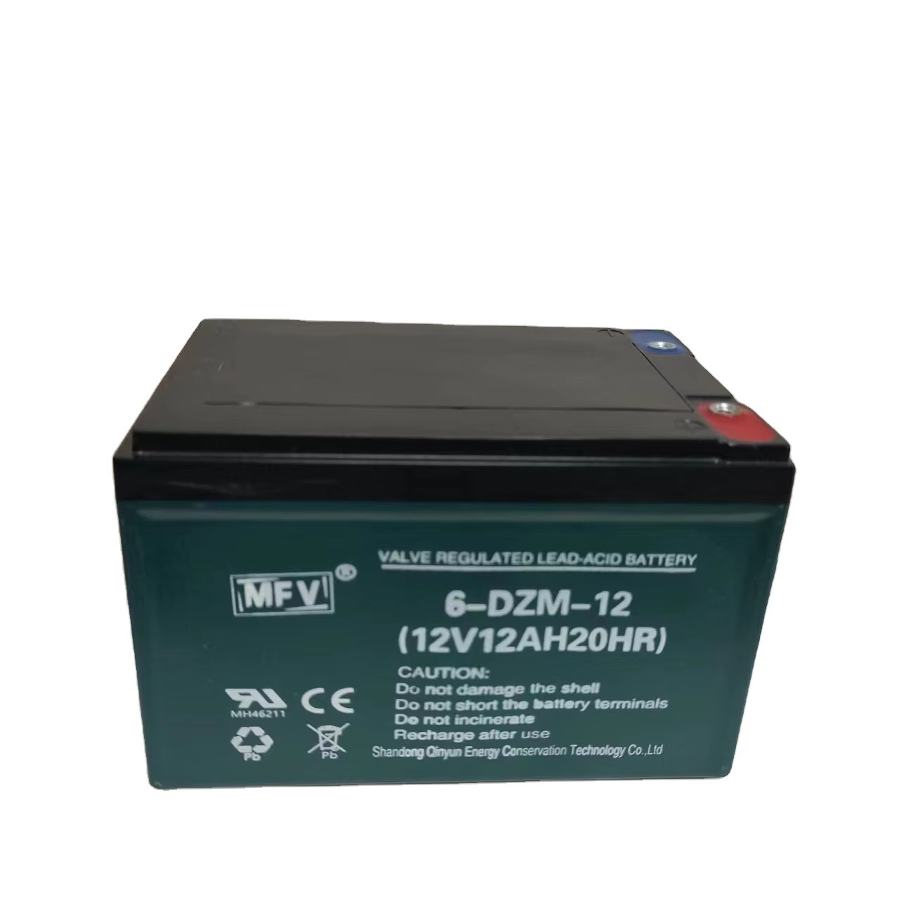 12V 12AH Deep Cycle VRLA Battery for Solar System Lighting Energy Storage Lead-Free ROHS Certified Sealed Storage Free
