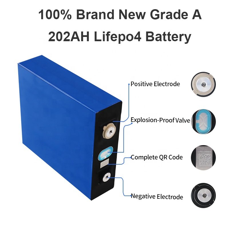 Grade A 3.2V CATL 200Ah 202Ah Lifepo4 Lithium Ion Battery