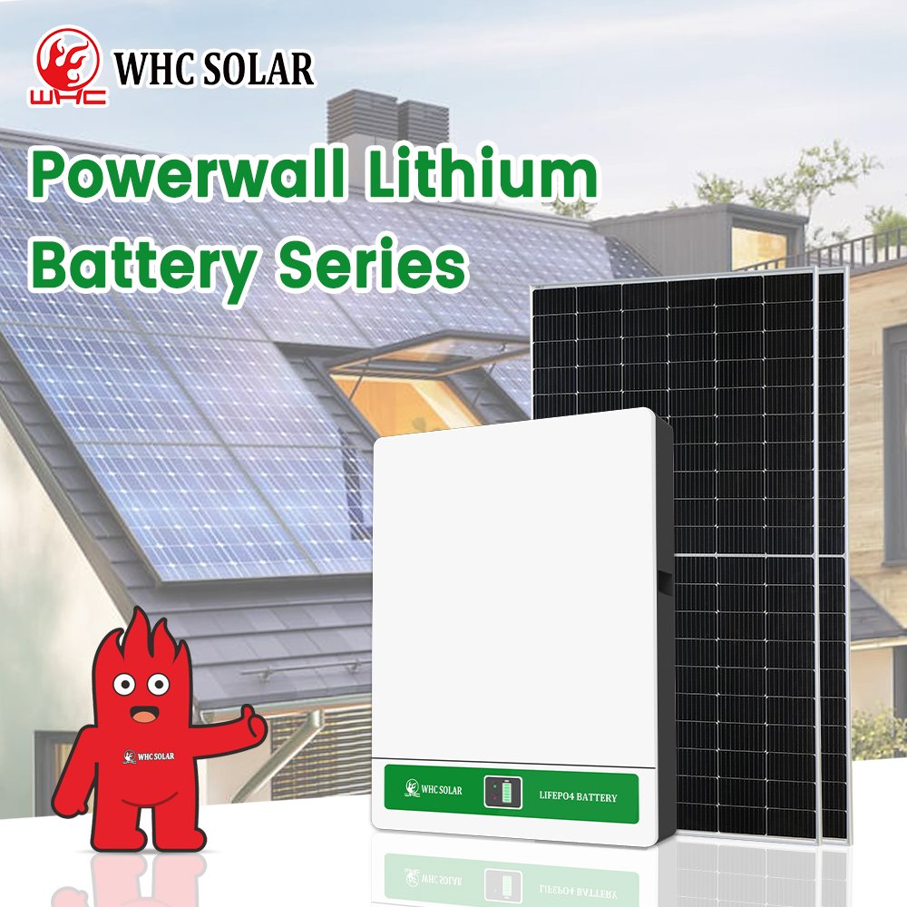 WHC Power Wall Storage System Lifepo4 Battery 5Kwh 10Kwh 15Kwh Solar Batteries 48V Lithium Ion Battery Pack Powerwall