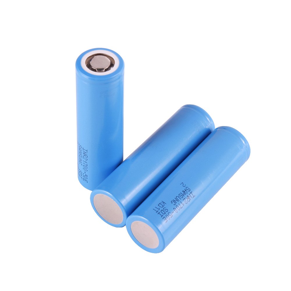 Import bacteria 50E 21700 Battery INR21700 50E 3.7V 5000mAh 10A Rechargeable lithium Battery for Ebike