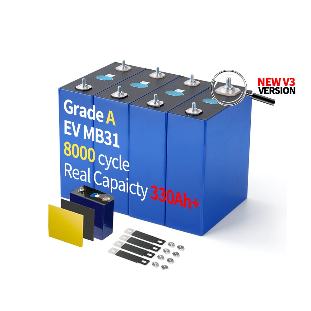 MB31 Grade A 314h 330Ah 8000cycle Lifepo4 Lithium CATL EV MB31 3.2V 310Ah Prismatic LFP Cells