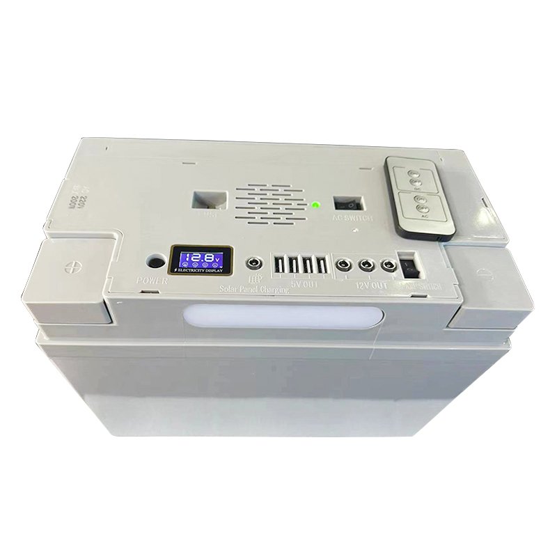 Gel Battery Portable Power Station 12V 100ah Lead Acid Battery with Solar Panel