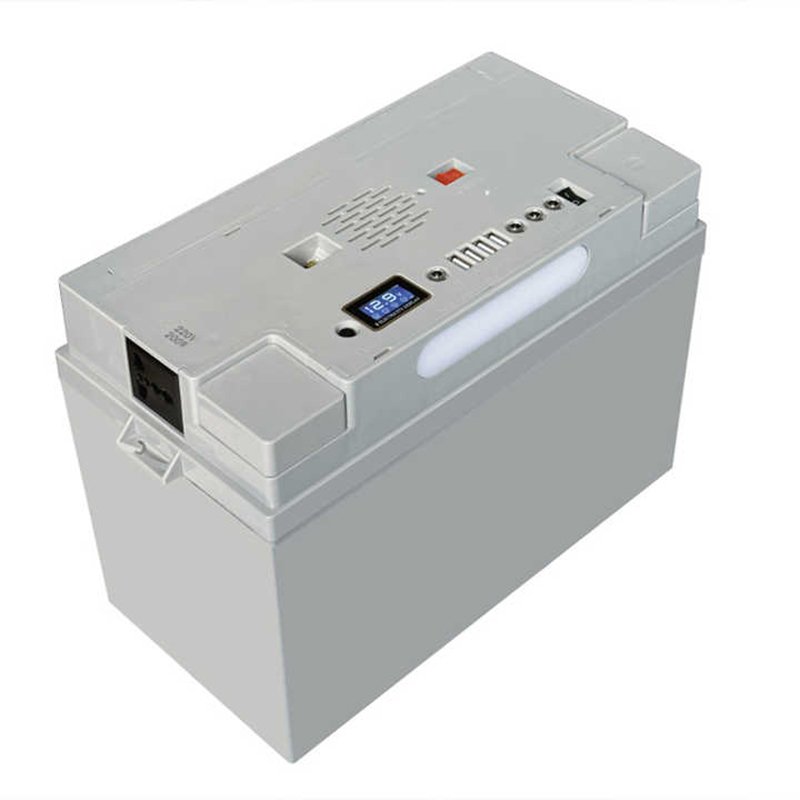 Gel Battery Portable Power Station 12V 100ah Lead Acid Battery with Solar Panel