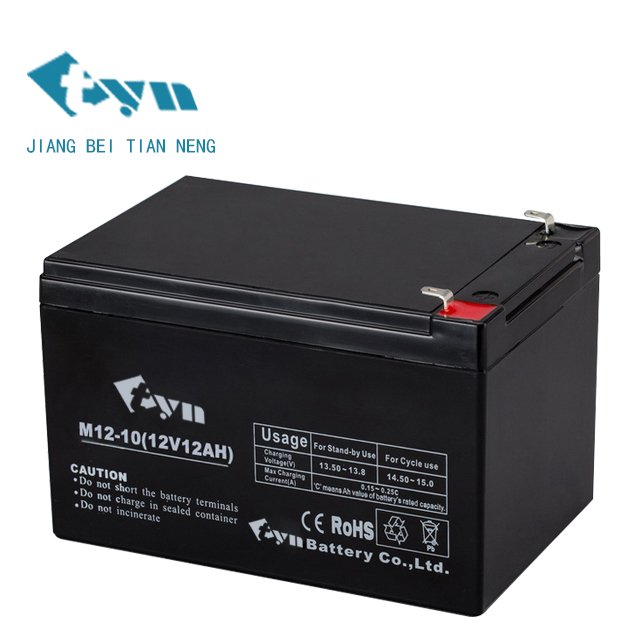 E-Bikes 12V 12AH Lead Acid Battery for Portable Power Applications