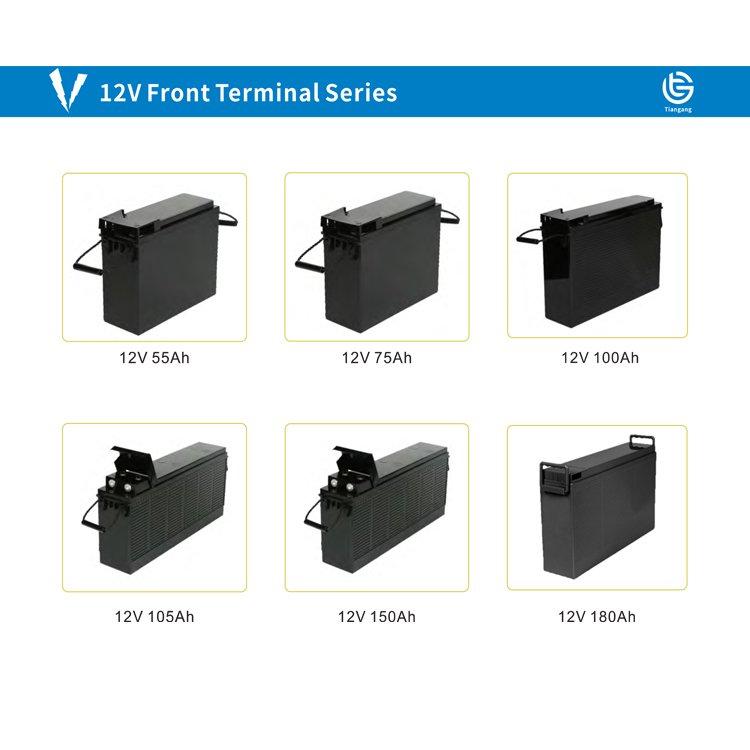 Guangzhou Shipment Hot Sale Long Life Deep Cycle Front Terminal 12v 180ah Gel battery Lead Acid batteries with 3 years warranty
