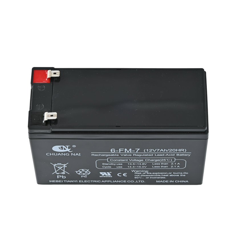 TIANYI UPS Audio Kids Electric Vehicle Toy Car Electric Rolling Shutter Door 12V 7AH 20HR Lead-Acid Battery Rechargeable Battery