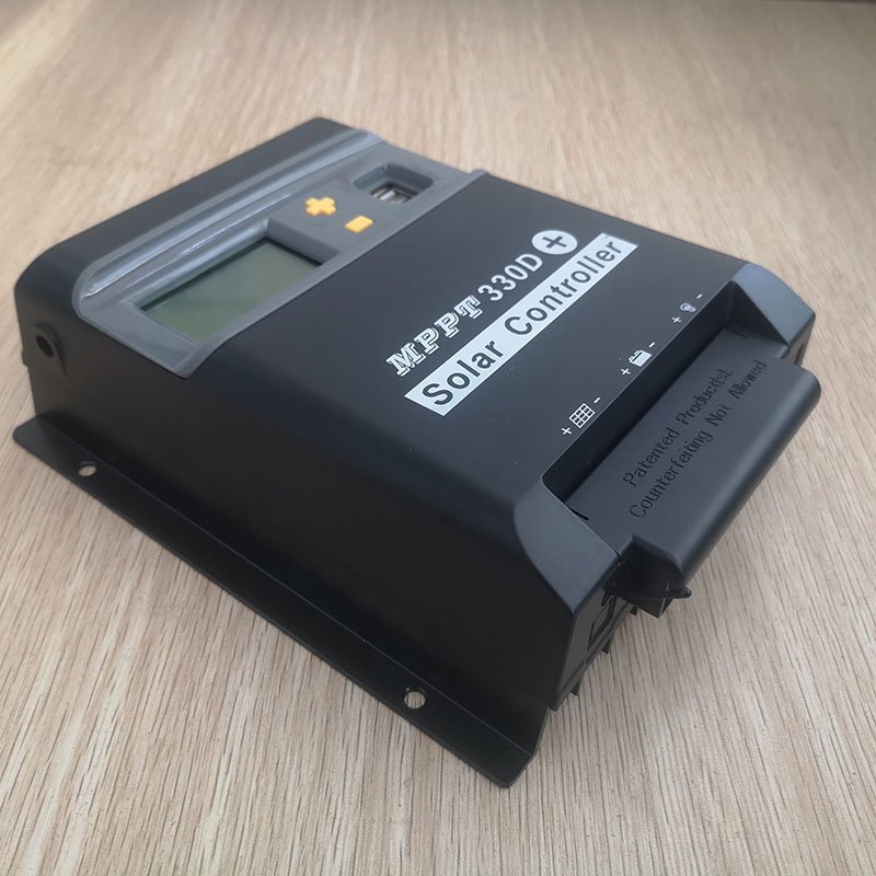 China's Strength Source Factory MPPT 330D Solar Charge Controller 30A 12/24V For Lithium Battery