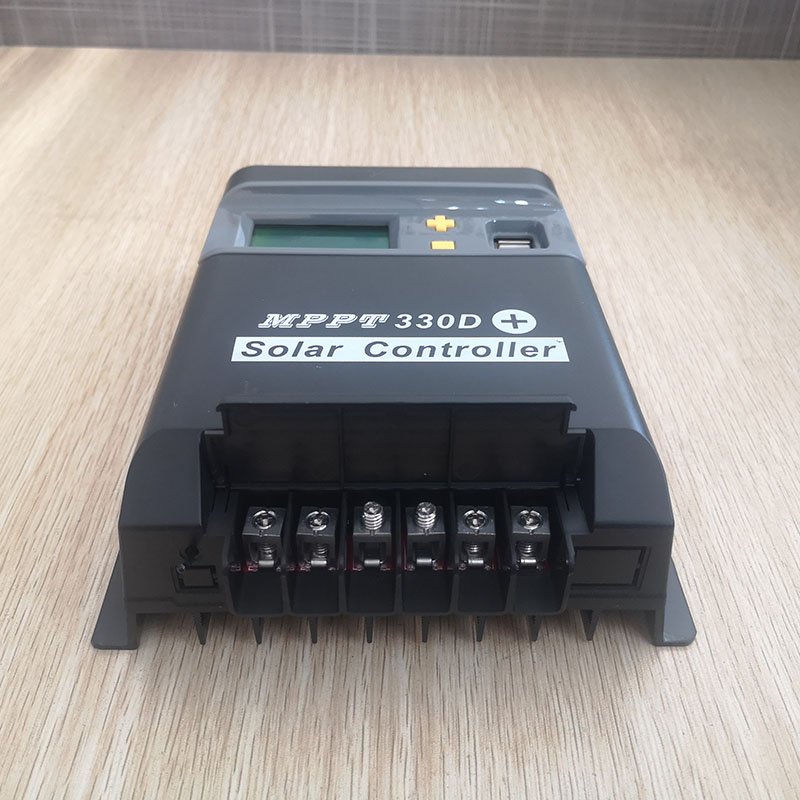 China's Strength Source Factory MPPT 330D Solar Charge Controller 30A 12/24V For Lithium Battery