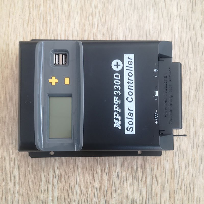 China's Strength Source Factory MPPT 330D Solar Charge Controller 30A 12/24V For Lithium Battery