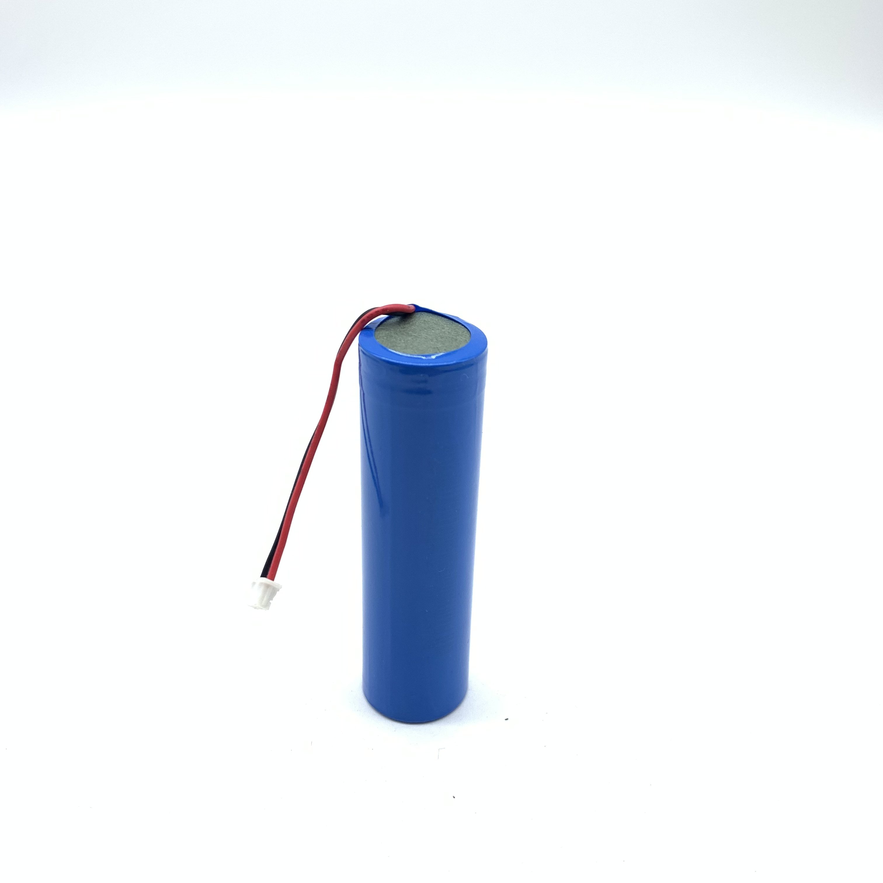 3.7V 2600mAh 1S1P Lithium Ion Battery For Toys Tools 18650 Cell Light Battery USB Rechargeable PVC Shrink Fan Battery Pack