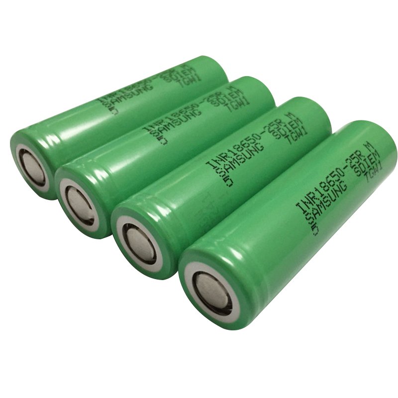 100% original Rechargeable Lithium Battery INR18650 25R 3.7V 2500mAh 20A discharge for 18650-25R litihum battery