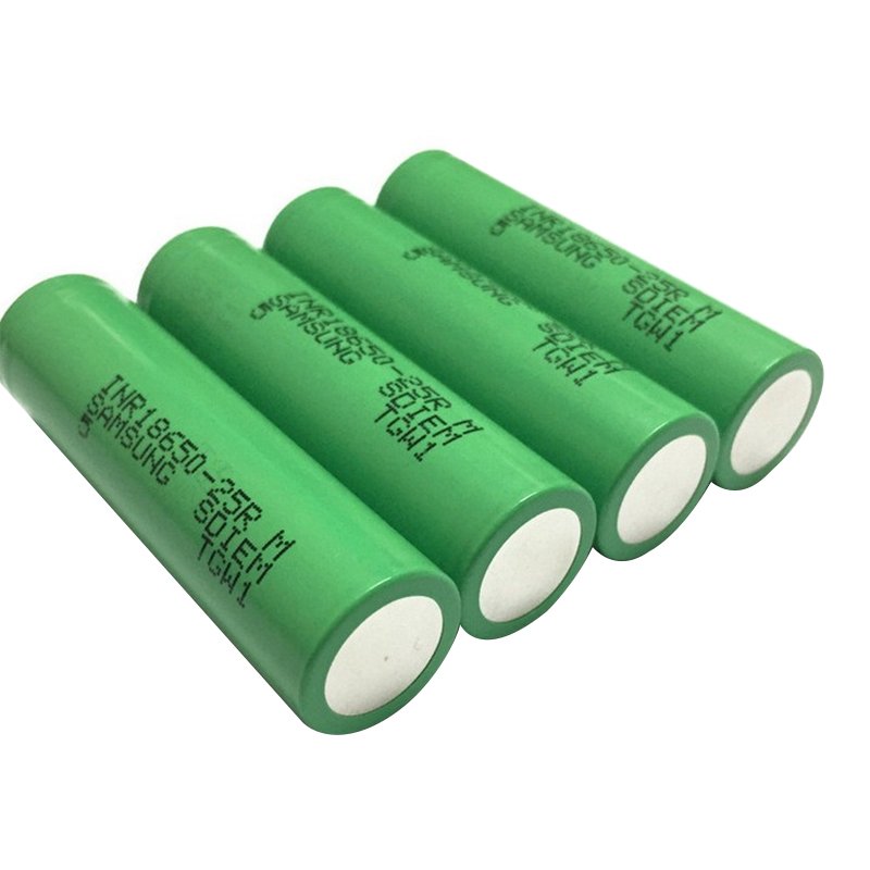 100% original Rechargeable Lithium Battery INR18650 25R 3.7V 2500mAh 20A discharge for 18650-25R litihum battery
