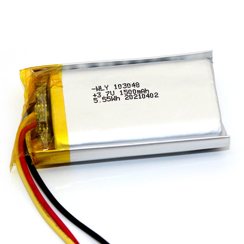 Wholesale 103048 Lithium Polymer Battery Li-polymer Battery 1500mah 103048 Rechargeable Lipo Battery 3.7v
