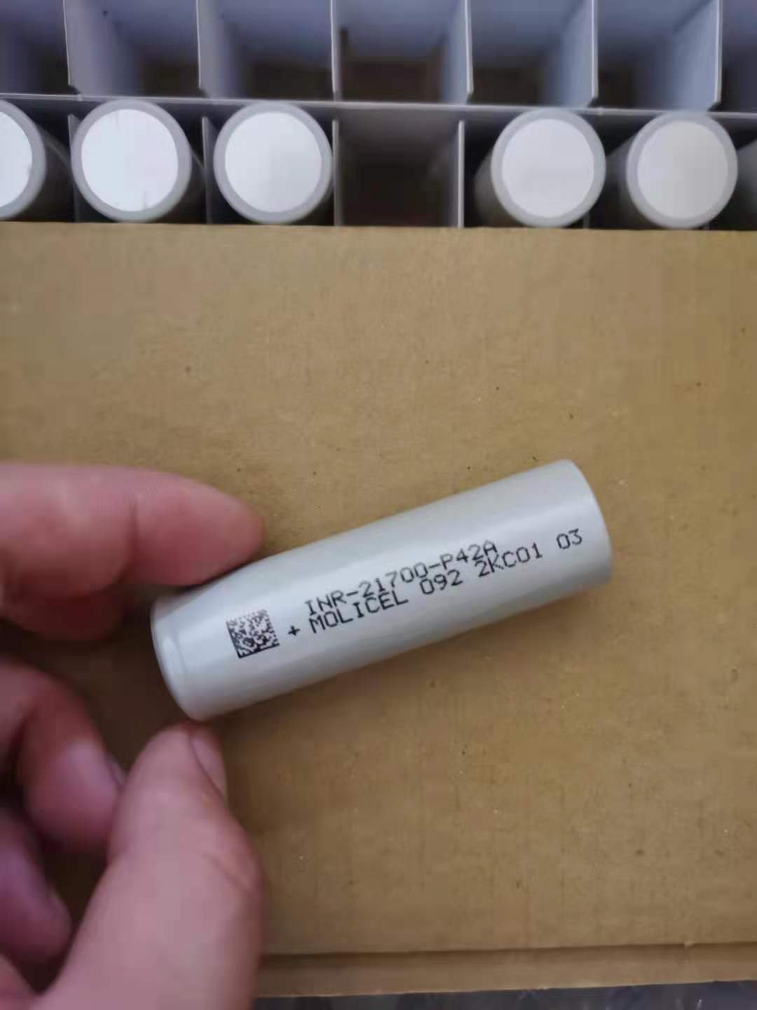 Authentic INR21700 3.7v 4200mAh 45A rechargeable battery for Molicel-P42A