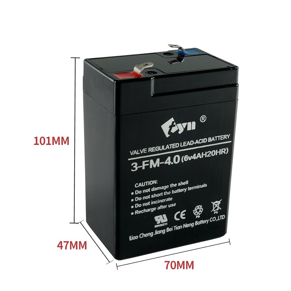 6v 4ah 4.5ah rechargeable sealed lead acid battery for toys forklift 12v7ah 4v 8ah lead acid battery