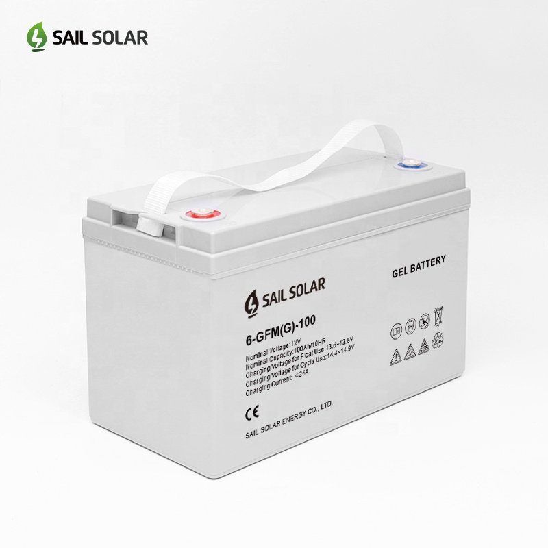 Free OEM 12V Gel Lead Acid Battery 100ah 120ah 160ah Energy Storage Lead-Acid Battery For Solar System