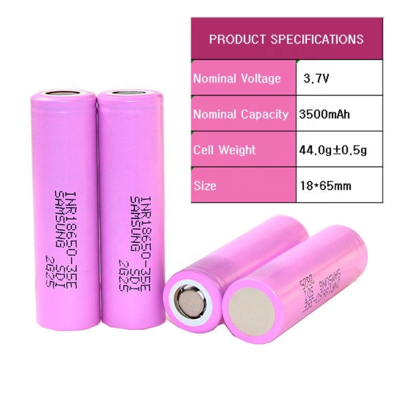 Wholesale 3C Discharge 18650 3400mAh 3500mAh Lithium ion Batteries from China
