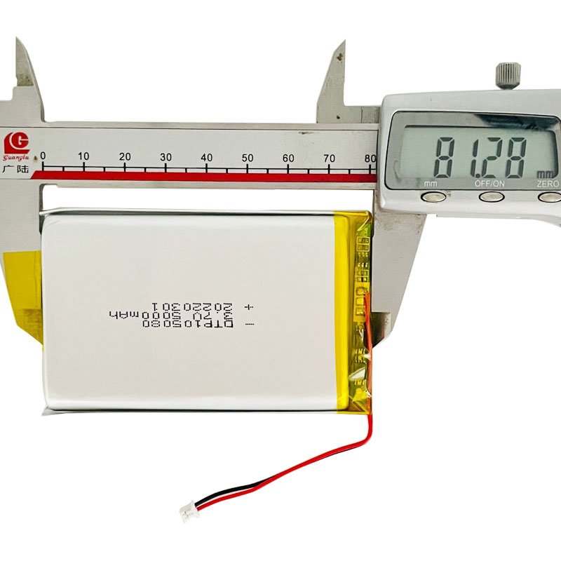 UL1642 Certified Factory Directly Lithium Polymer 105080 3.7V 5000mAh Rechargeable Lipo Li-ion Battery for Power Bank