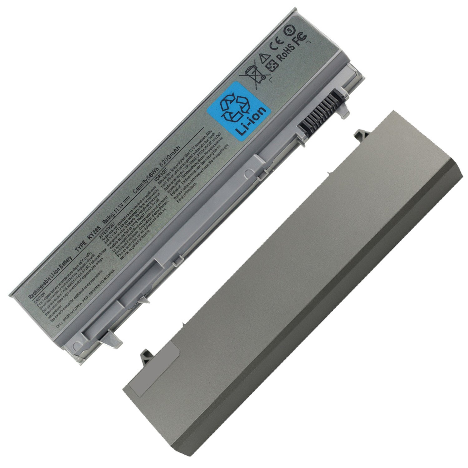 Chinese Manufacturer Low Price 56WH E6400 Replacement Endurance Laptop Power Battery For Dell