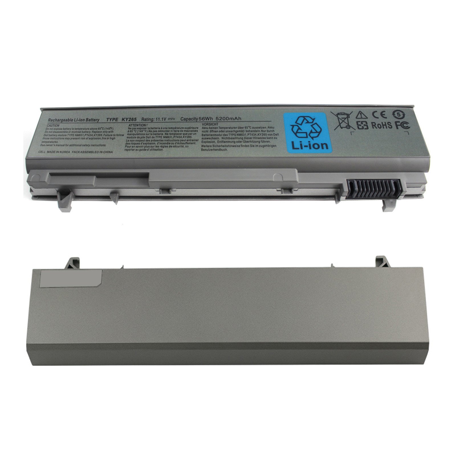 Chinese Manufacturer Low Price 56WH E6400 Replacement Endurance Laptop Power Battery For Dell