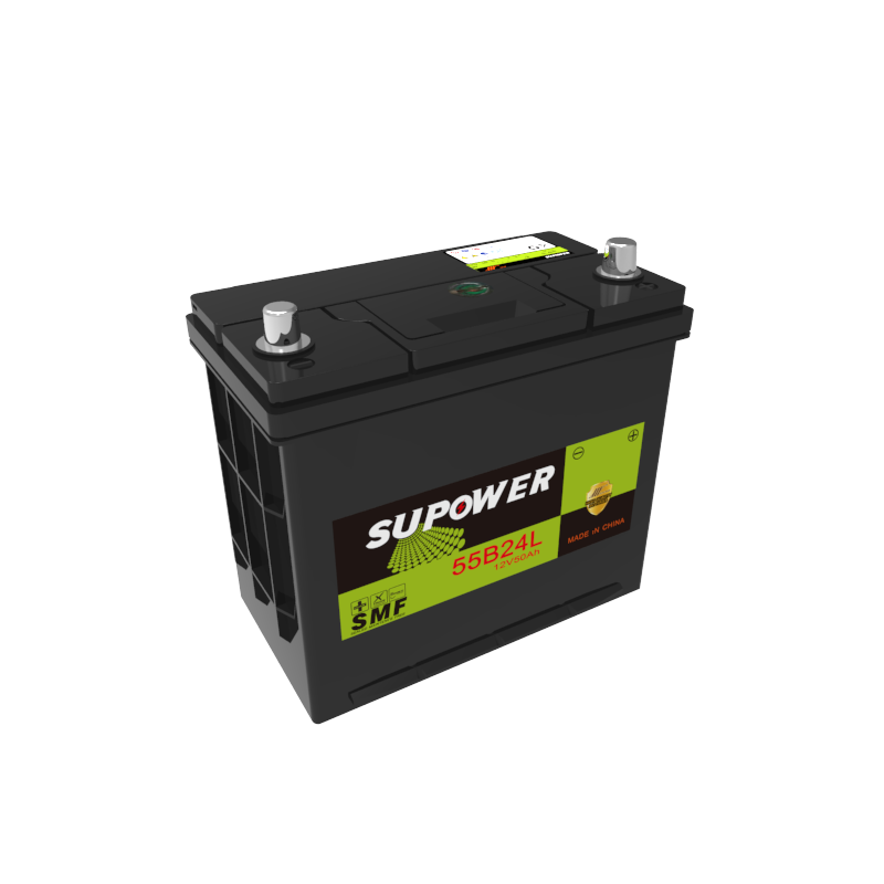 12V 50Ah lead acid battery OEM car maintenance-free battery SUPOWER 55B24