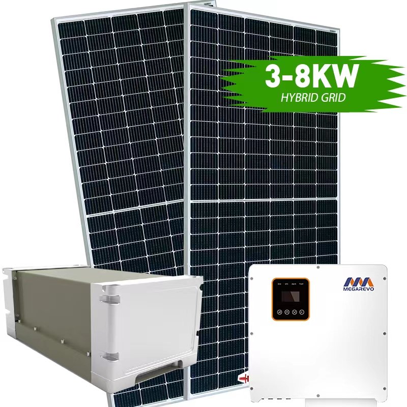 On Grid Solar Panel System Price Solar Energy 10 Kw Solar Panel System In Saudi with UL battery