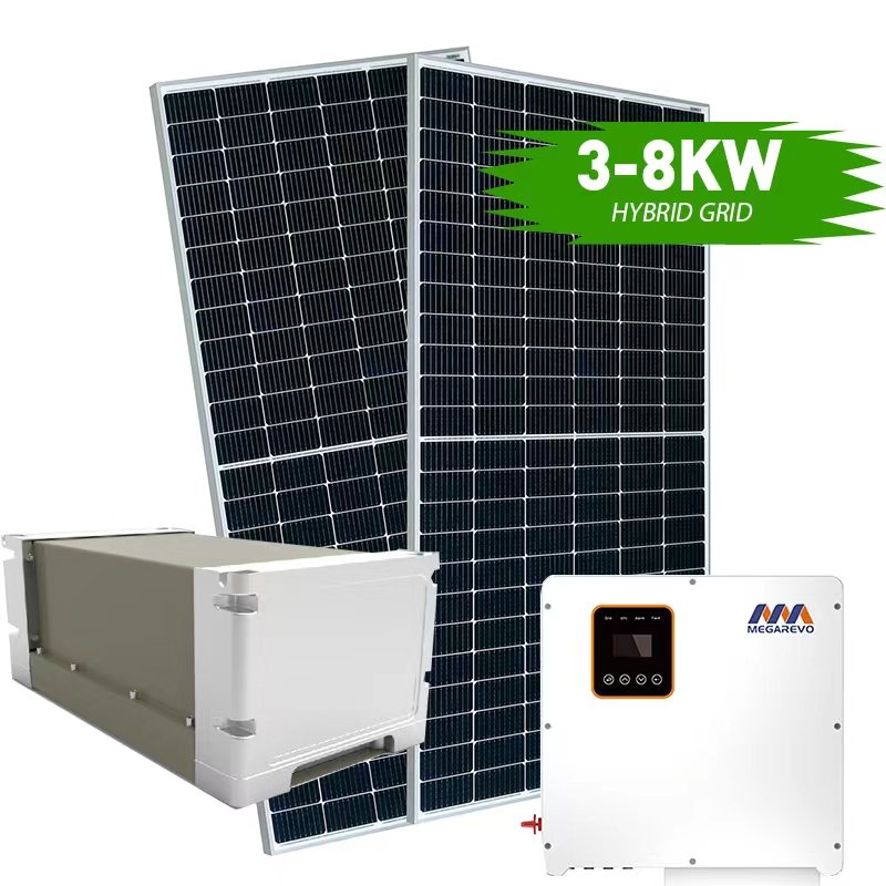 On Grid Solar Panel System Price Solar Energy 10 Kw Solar Panel System In Saudi with UL battery