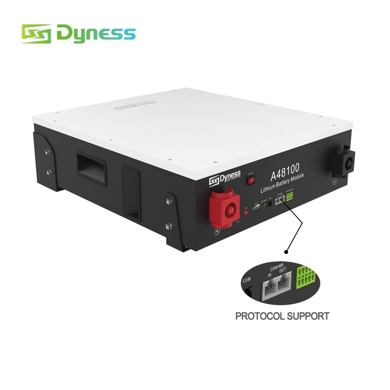 Eu warehouse Dyness A48100 Powerwall 5KWh 10KW lithium battery 48v 100ah lifepo4 batteries for home solar storage system