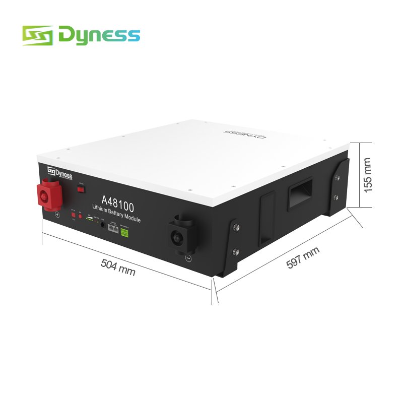 Eu warehouse Dyness A48100 Powerwall 5KWh 10KW lithium battery 48v 100ah lifepo4 batteries for home solar storage system