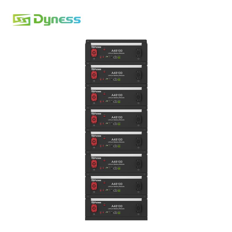 Eu warehouse Dyness A48100 Powerwall 5KWh 10KW lithium battery 48v 100ah lifepo4 batteries for home solar storage system