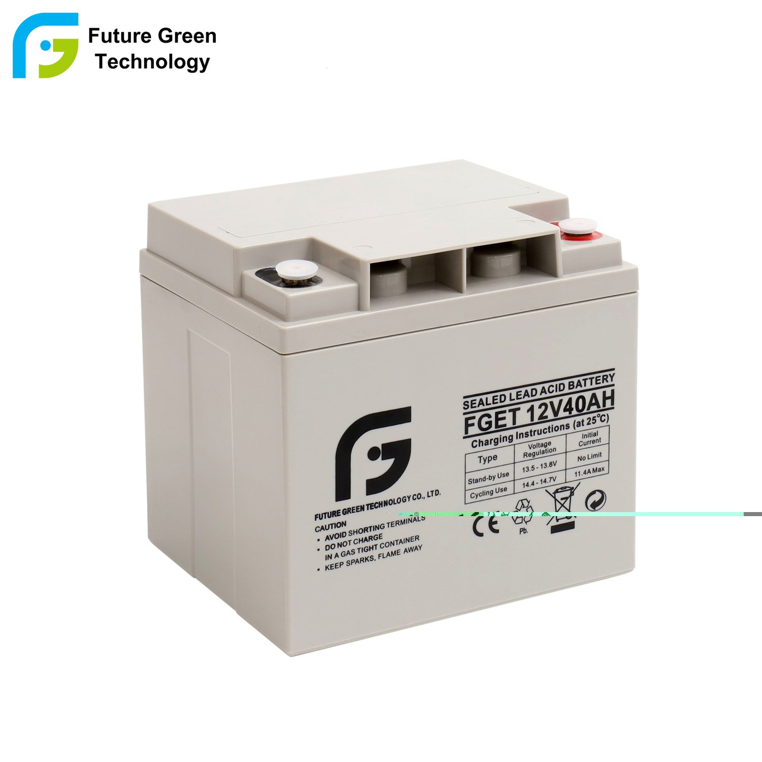 Good Quality 12V 40ah Rechargeable Lead Acid Battery for Solar Energy Storage & Emergency Lighting for Alarm Systems