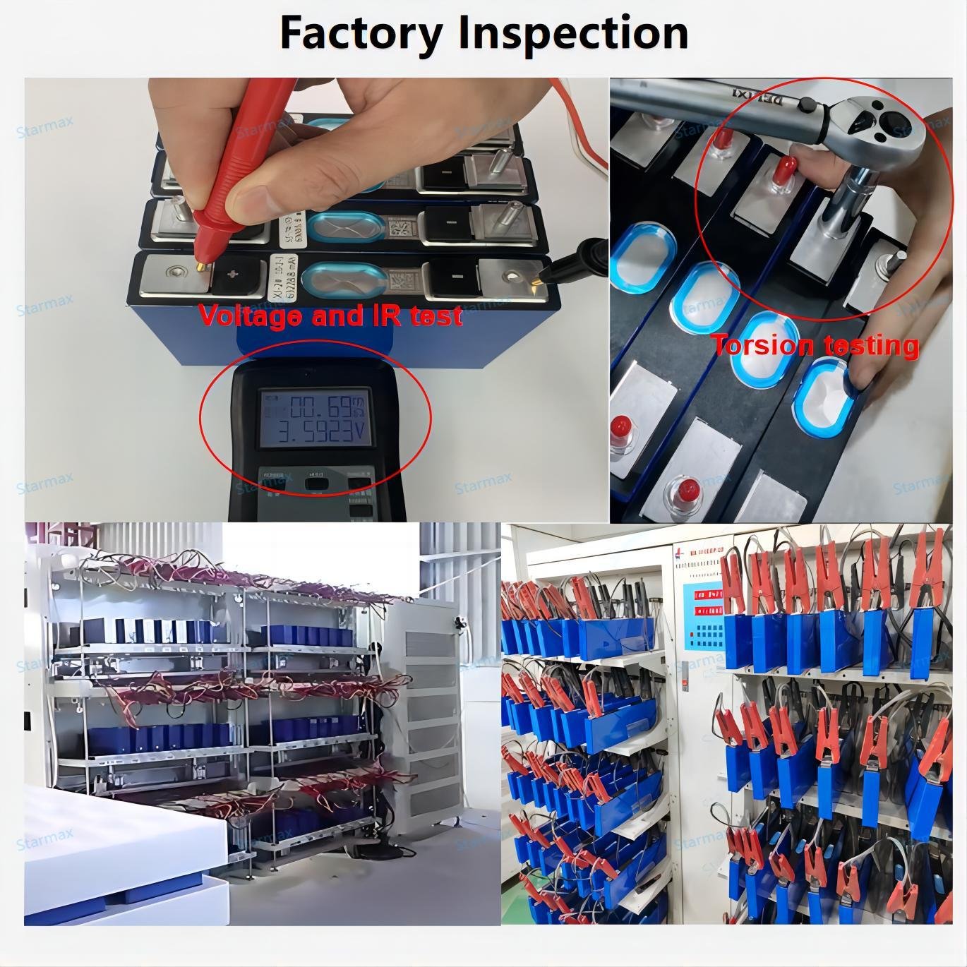 Starmax Catl 3.7V 62.5Ah 51Ah Nmc 811 Lithium Ion Battery Prismatic Cell Ncm 72V 60Ah Electric Motorcycle Tricycles Battery