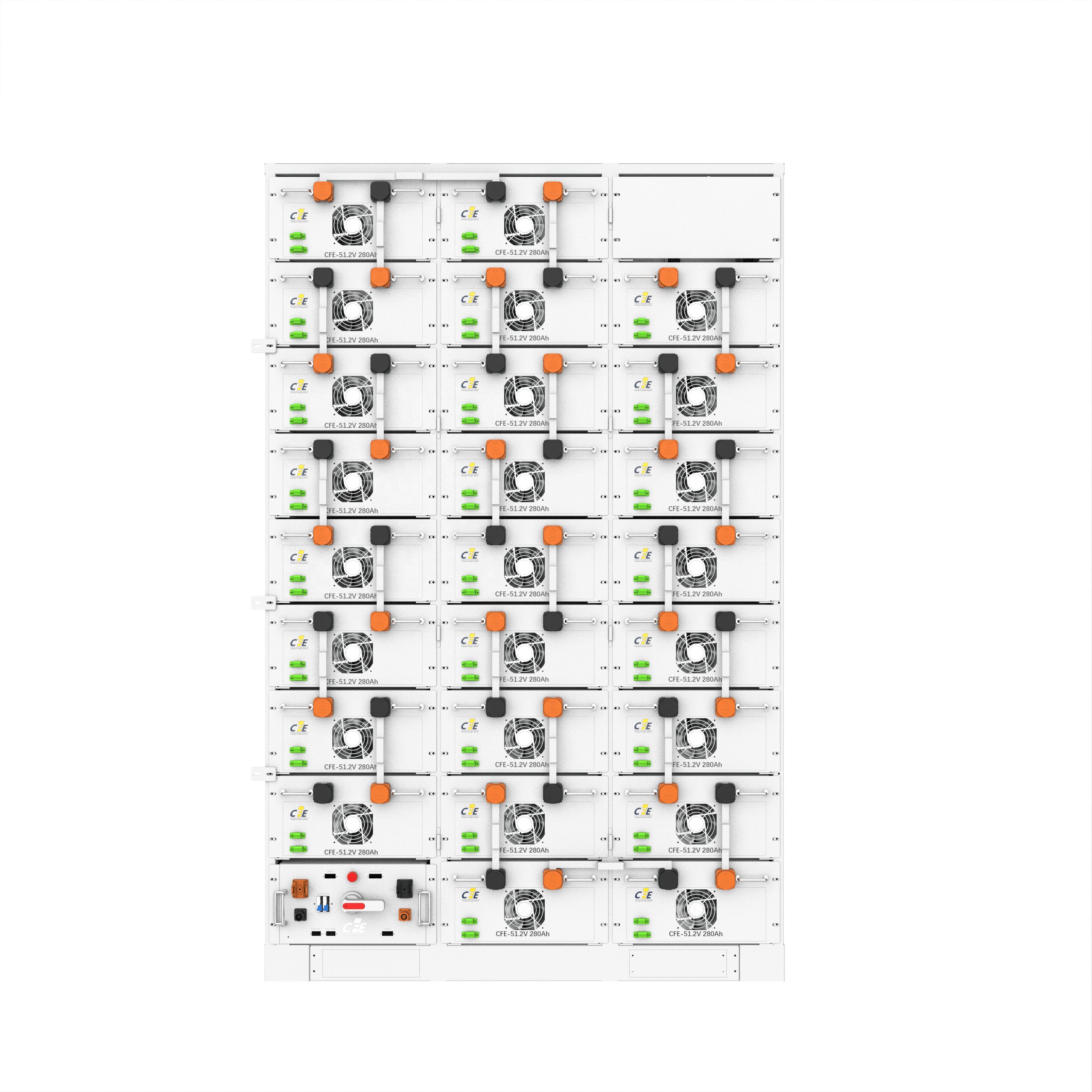 Industrial Container Energy Storage 2.5MW 5MWh lithium ion batteries High Voltage Solar Energy Storage System