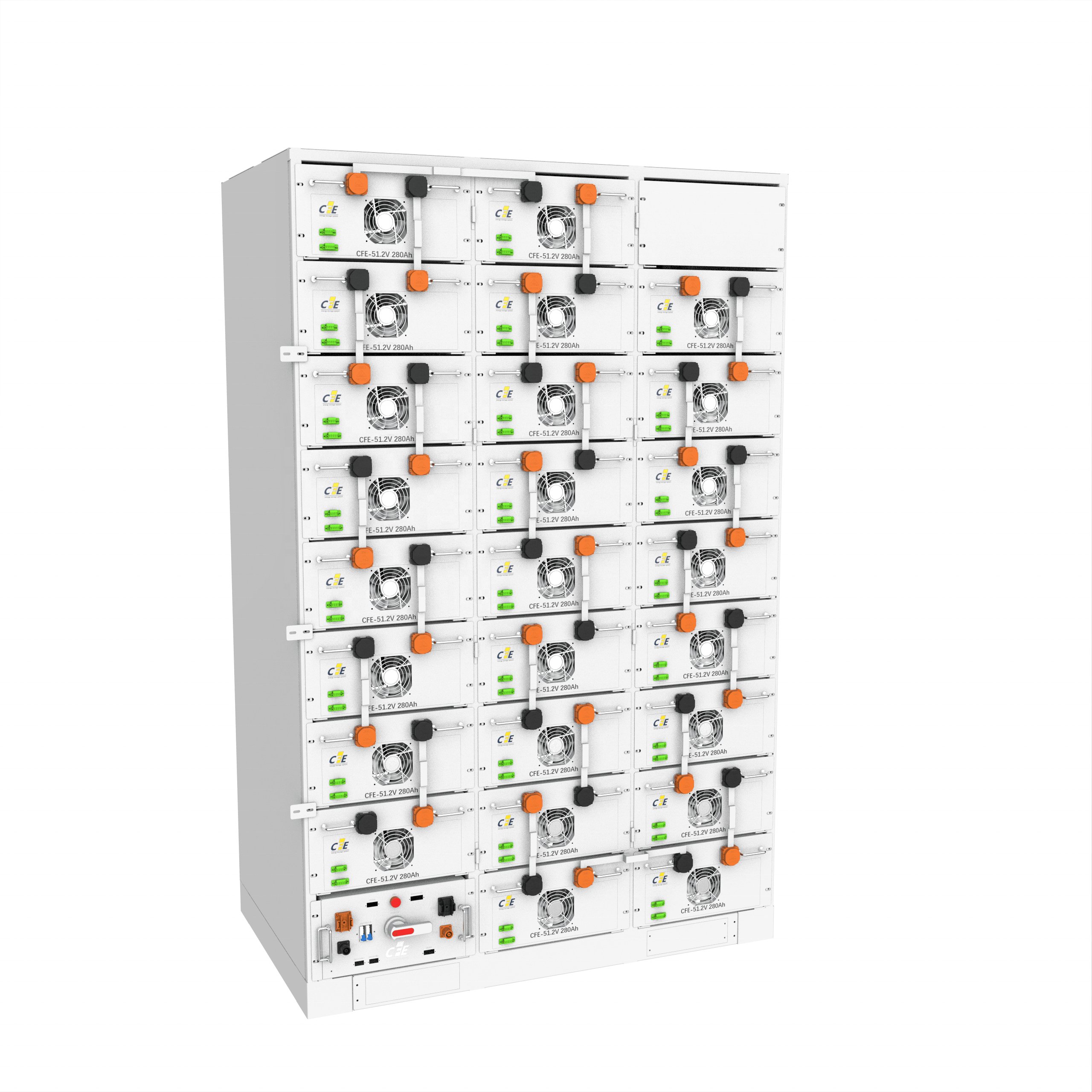 Industrial Container Energy Storage 2.5MW 5MWh lithium ion batteries High Voltage Solar Energy Storage System