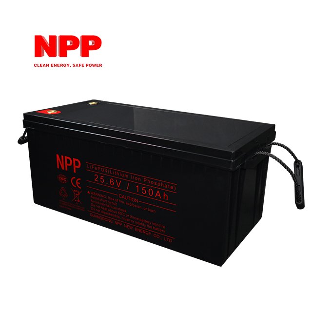 Lifepo4 Cell Solar Battery Green Clean Energy Durable Rechargeable 24V 12V 100ah NPP lead acid Battery