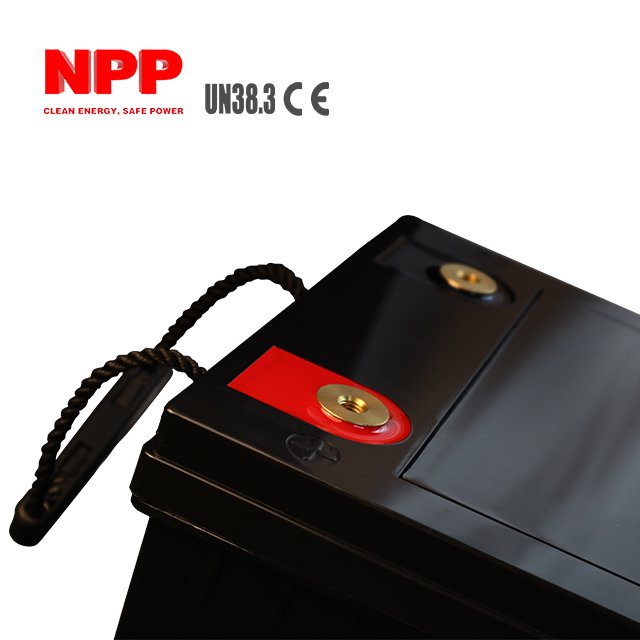 Lifepo4 Cell Solar Battery Green Clean Energy Durable Rechargeable 24V 12V 100ah NPP lead acid Battery