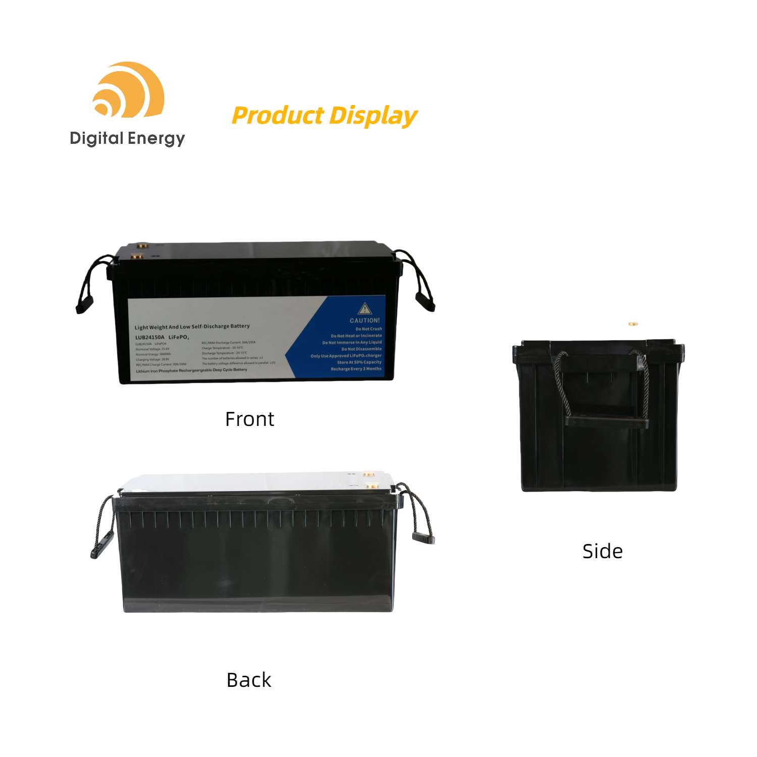 High Safety 12V 6Ah Rechargeable LifePo4 Battery Replace Lead-acid Battery for Solar Power Energy Storage