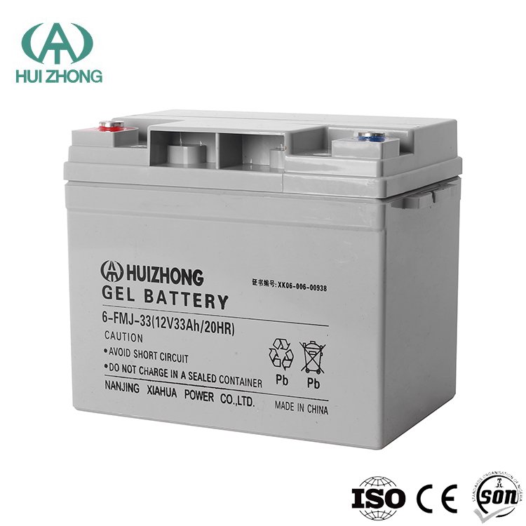 OEM ODM 12V 33ah Gel lead acid Battery energy storage battery for UPS