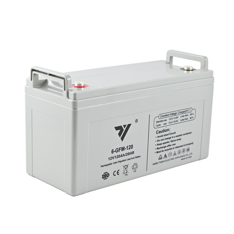 TIANYI UPS EPS Emergency System Fire Fighting Solar Energy 12V 120AH 20HR Lead-Acid Battery Rechargeable battery