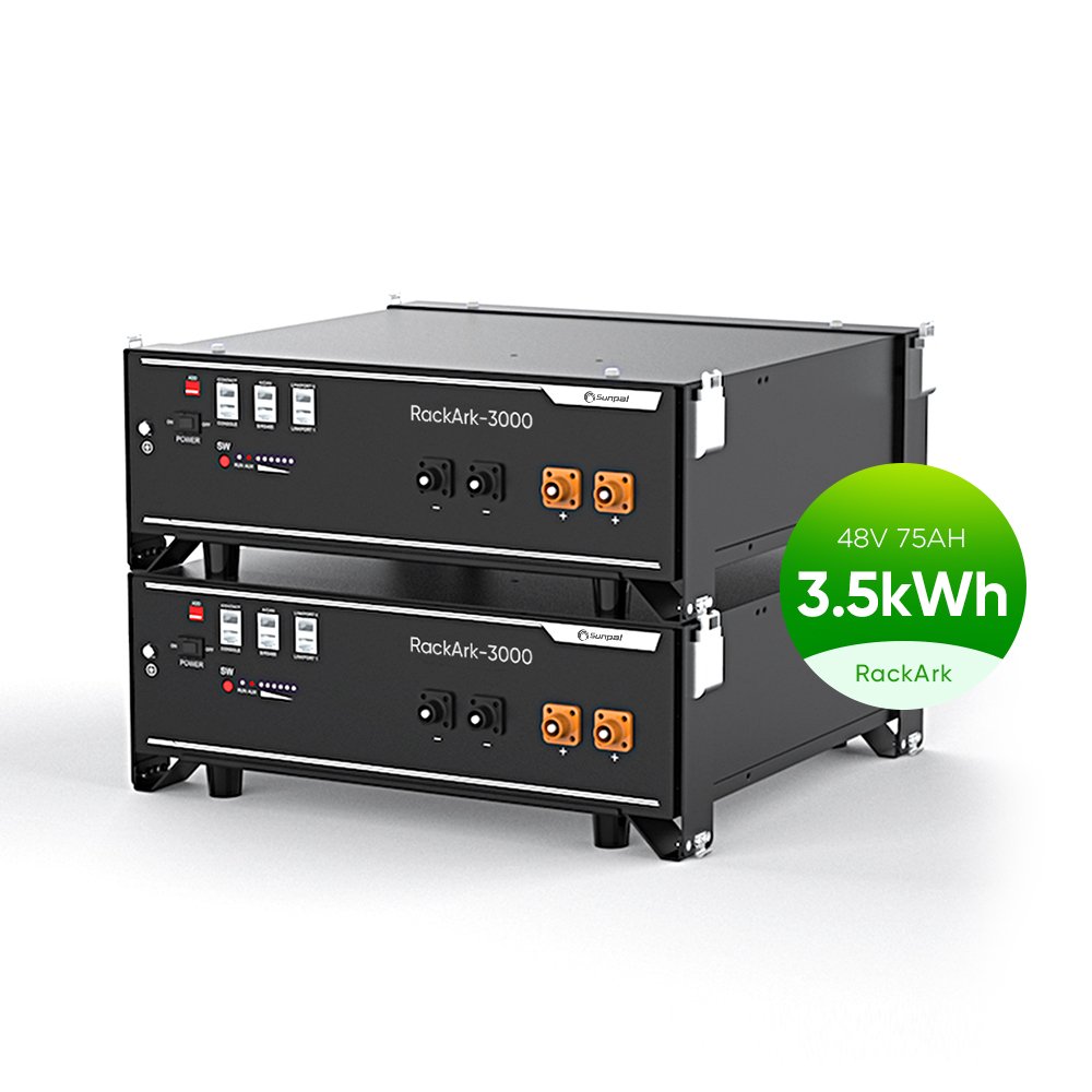 Sunpal 5Kw 10Kw Lithium Ion Battery 48V 100Ah 200Ah Phosphate Rack Mounted Solar Battery 10 Years Warranty