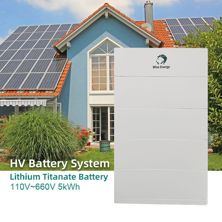 Customized LTO Home Use Solar Power Energy Storage System Smart 110V 5kWh Stackable Deep Cycles Lithium Ion Batteries Packs