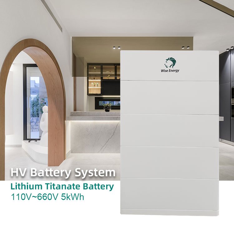 Customized LTO Home Use Solar Power Energy Storage System Smart 110V 5kWh Stackable Deep Cycles Lithium Ion Batteries Packs