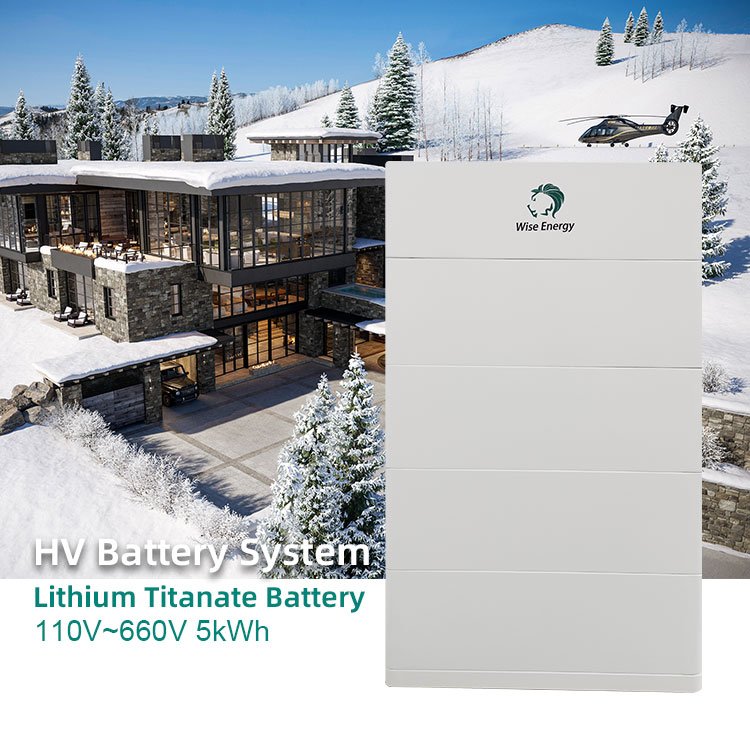 Customized LTO Home Use Solar Power Energy Storage System Smart 110V 5kWh Stackable Deep Cycles Lithium Ion Batteries Packs