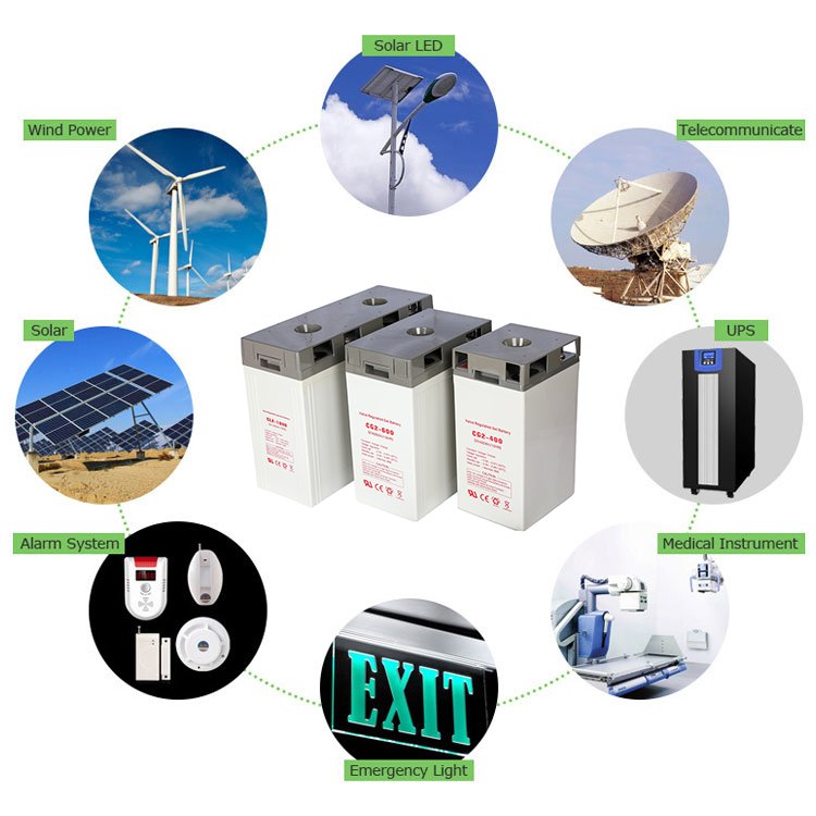 solar sealed maintenance-free solar inverter battery 1000ah Lead Acid Battery