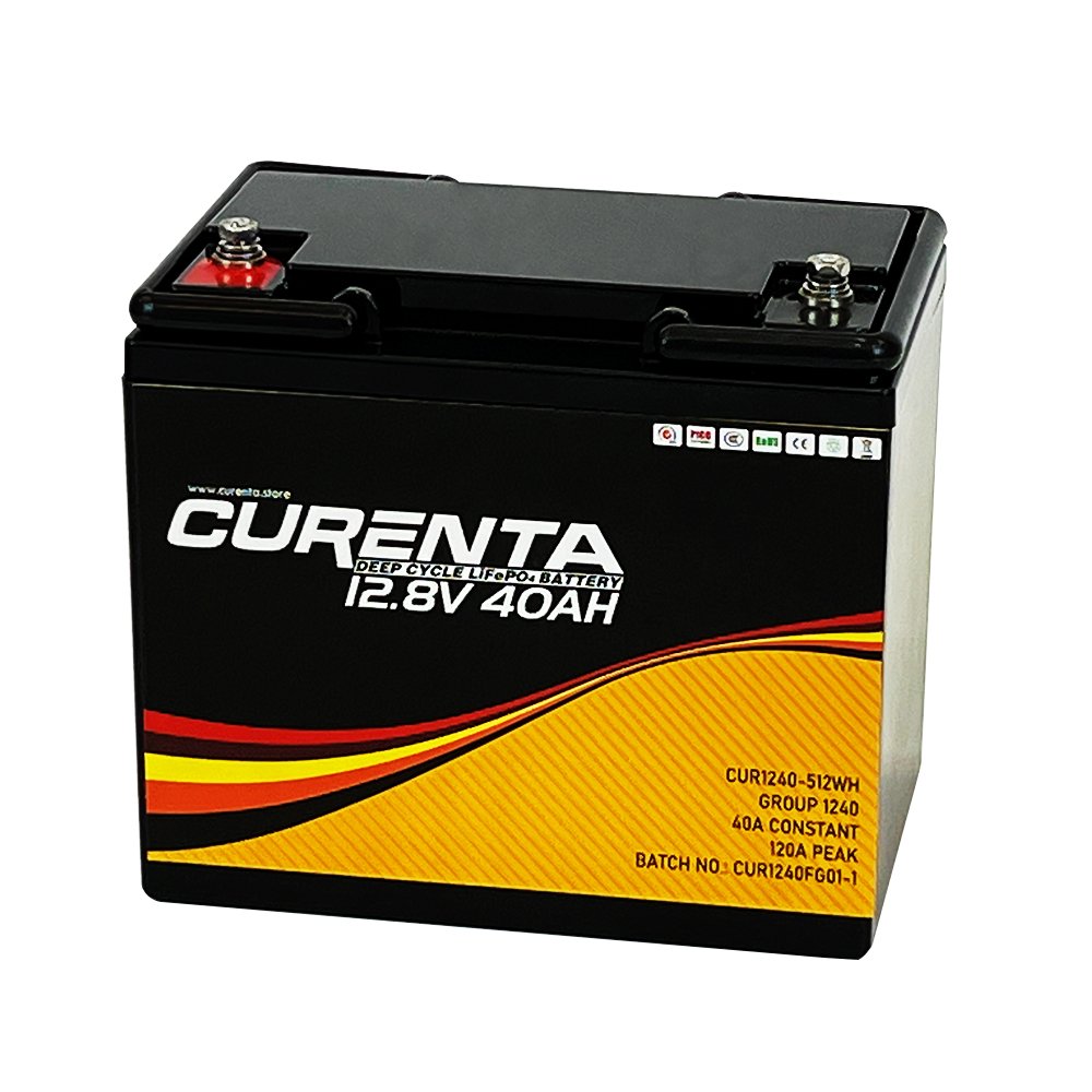 Curenta LFP 12V 6Ah 10Ah 30Ah 40Ah 60Ah Lifepo4 Lithium Ion Batteries For EV RV Golf Gart Rechargeable Lead Acid Replacement