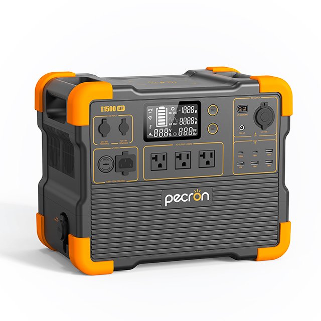 Pecron Powerstation 2000 Watt With Expanded Battery 4.6Kwh 7.6Kwh Camping LifePo4 Battery For Outdoor Rv Camping