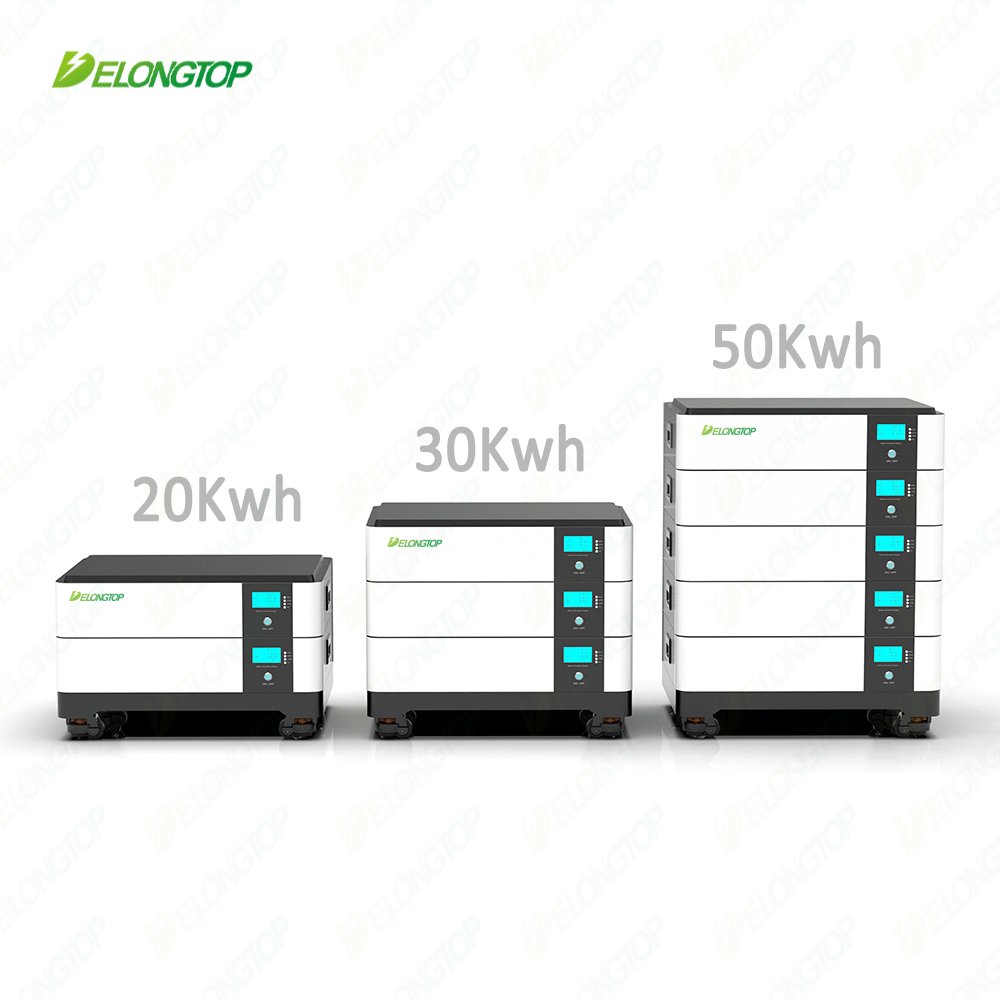 Solar Home Energy Storage Container System 10KWH to 100KWH 150KWH Lithium Ion LiFePO4 Low Voltage 48V 51.2V Solar Battery