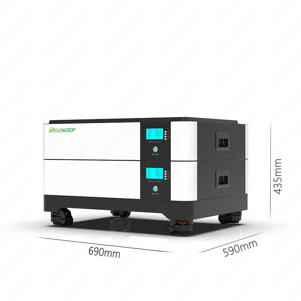 Solar Home Energy Storage Container System 10KWH to 100KWH 150KWH Lithium Ion LiFePO4 Low Voltage 48V 51.2V Solar Battery