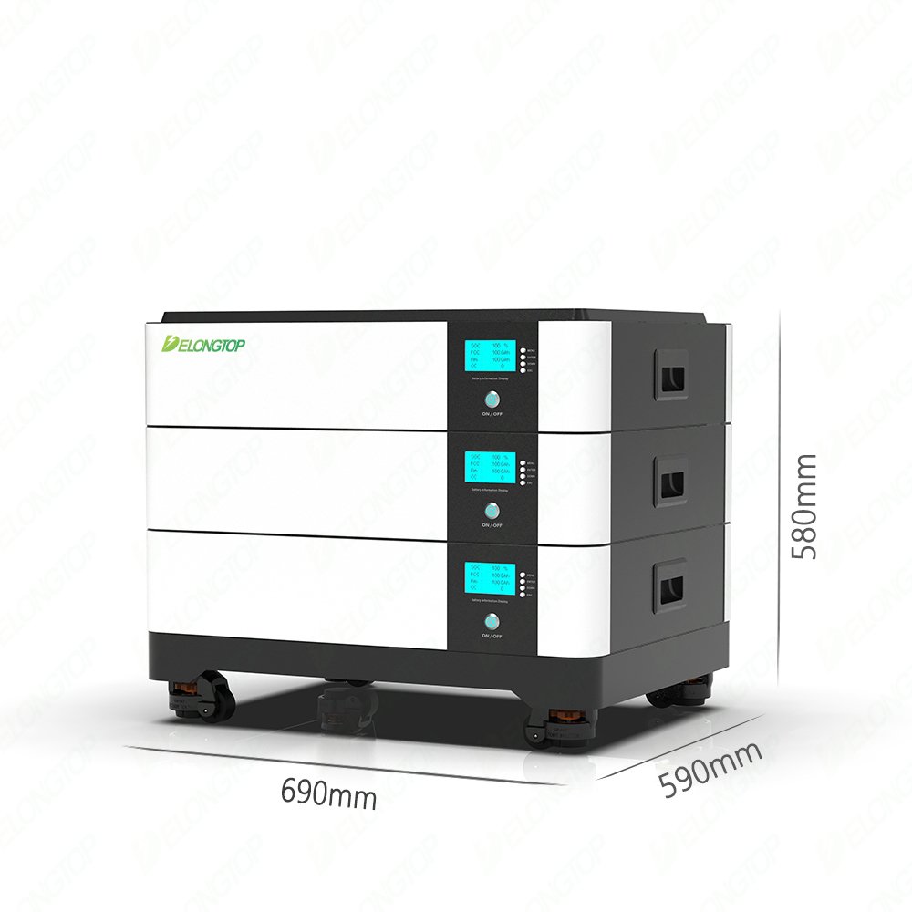 Solar Home Energy Storage Container System 10KWH to 100KWH 150KWH Lithium Ion LiFePO4 Low Voltage 48V 51.2V Solar Battery